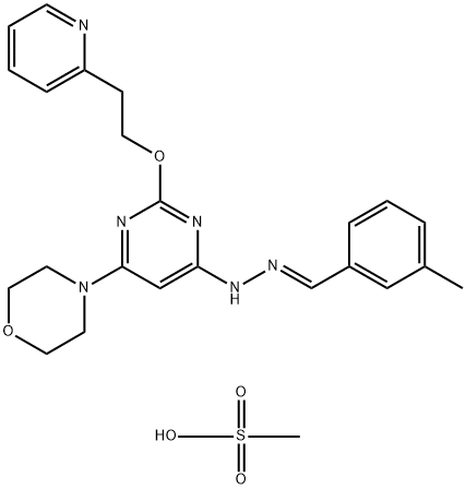 ApiliMod (Mesylate) Struktur