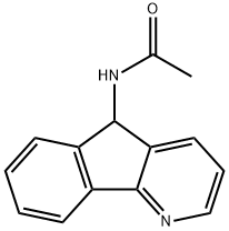N-(5H-indeno[1,2-b]pyridin-5-yl)acetamide Structure
