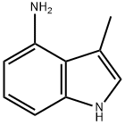 3-メチル-1H-インドール-4-アミン 化学構造式