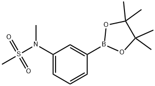 N-methyl-N-(3-(4,4,5,5-tetramethyl-1,3,2-dioxaborolan-2-yl)phenyl)methanesulfonamide