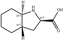 1H-Indole-2-carboxylicacid,octahydro-,(2R,3aS,7aR)-rel-(9CI) Structure