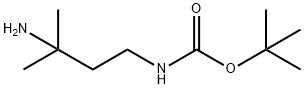 1-N-Boc-3-methylbutane-1,3-diamine-HCl Structure