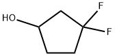 3,3-difluorocyclopentan-1-ol Structure