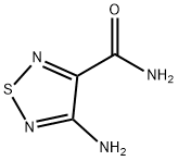 1,2,5-Thiadiazole-3-carboxamide,4-amino-(7CI) 结构式