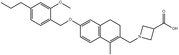 ceralifimod, 891859-12-4, 结构式