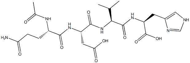 アセチルテトラペプチド-9 化学構造式