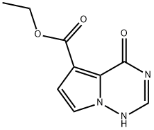 Pyrrolo[2,1-f][1,2,4]triazine-5-carboxylic acid, 1,4-dihydro-4-oxo-, ethyl ester