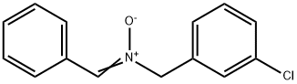 (Z)-[(3-chlorophenyl)methyl](oxido)(phenylmethylidene)azanium Structure