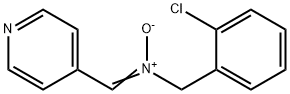 (Z)-[(2-chlorophenyl)methyl](oxido)[(pyridin-4-yl)methylidene]azanium Structure