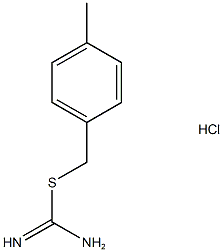 Carbamimidothioic acid,(4-methylphenyl)methyl ester, hydrochloride (1:1) Structure