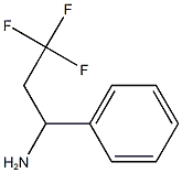 3,3,3-三氟-1-苯基丙烷-1-胺, 942996-06-7, 结构式