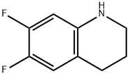 6,7-DIFLUORO-1,2,3,4-TETRAHYDROQUINOLINE Struktur