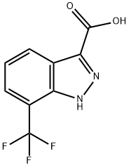 7-(trifluoromethyl)-1H-indazole-3-carboxylic acid