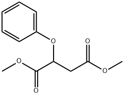 Dimethyl 2-Phenoxysuccinate Structure