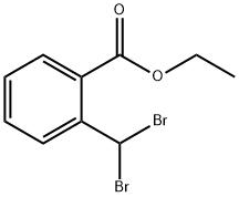ethyl 2-(dibromomethyl)benzoate, 96259-59-5, 结构式