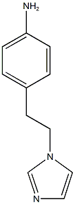 4-[2-(1H-imidazol-1-yl)ethyl]aniline 结构式