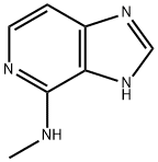 N-甲基-1H-咪唑并[4,5-C]吡啶-4-胺,98858-10-7,结构式