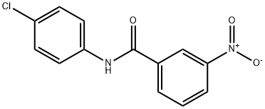 N-(4-chlorophenyl)-3-nitrobenzamide Structure