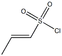 (1E)-prop-1-ene-1-sulfonyl chloride Struktur