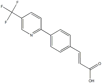 (E)-3-{4-[5-(trifluoromethyl)-2-pyridinyl]phenyl}-2-propenoic acid