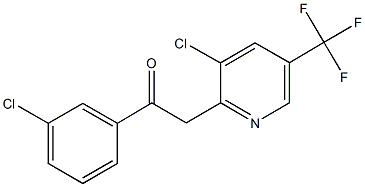 1-(3-chlorophenyl)-2-[3-chloro-5-(trifluoromethyl)pyridin-2-yl]ethanone