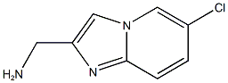 {6-chloroimidazo[1,2-a]pyridin-2-yl}methanamine Structure