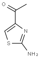 1-(2-amino-1,3-thiazol-4-yl)ethan-1-one Struktur