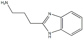 3-(1H-1,3-benzodiazol-2-yl)propan-1-amine Structure