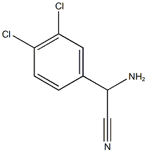 amino(3,4-dichlorophenyl)acetonitrile Structure