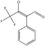  (2Z)-3-chloro-4,4,4-trifluoro-2-phenylbut-2-enal