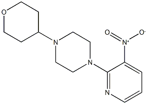 1-(3-nitropyridin-2-yl)-4-(oxan-4-yl)piperazine