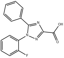 1-(2-fluorophenyl)-5-phenyl-1H-1,2,4-triazole-3-carboxylic acid