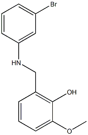  2-{[(3-bromophenyl)amino]methyl}-6-methoxyphenol