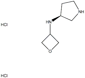 (3s)-n-(oxetan-3-yl)pyrrolidin-3-amine 2hcl
