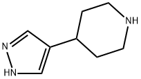 4-(1H-吡唑-4-基)哌啶, 690261-94-0, 结构式