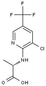 (2S)-2-{[3-chloro-5-(trifluoromethyl)pyridin-2-yl]amino}propanoic acid|