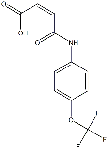 (2Z)-3-{[4-(trifluoromethoxy)phenyl]carbamoyl}prop-2-enoic acid