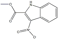 METHYL 3-NITRO-1H-INDOLE-2-CARBOXYLATE,1001755-50-5,结构式