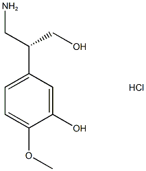 (r)-3-(3-hydroxy-4-methoxyphenyl)-beta-alaninol hcl