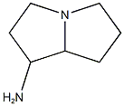 hexahydro-1H-pyrrolizin-1-amine Struktur