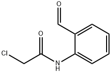 2-氯-N-(2-甲酰基苯基)乙酰胺, 6141-22-6, 结构式
