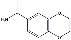1-(2,3-dihydro-1,4-benzodioxin-6-yl)ethan-1-amine Struktur