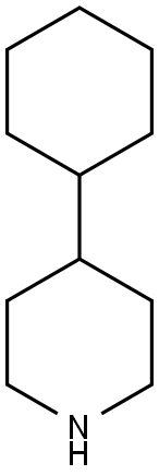 4-シクロヘキシルピペリジン 化学構造式