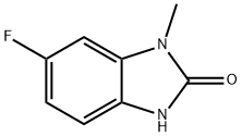 2H-Benzimidazol-2-one,6-fluoro-1,3-dihydro-1-methyl-(9CI) Structure