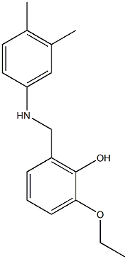  2-{[(3,4-dimethylphenyl)amino]methyl}-6-ethoxyphenol