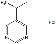 (1r)-1-(pyrimidin-5-yl)ethan-1-amine hcl Structure