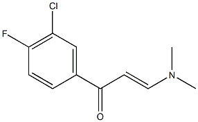 (2E)-1-(3-chloro-4-fluorophenyl)-3-(dimethylamino)prop-2-en-1-one
