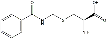 (2R)-2-amino-3-{[(phenylformamido)methyl]sulfanyl}propanoic acid Structure