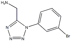 1-[1-(3-bromophenyl)-1H-1,2,3,4-tetrazol-5-yl]methanamine