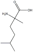  2-amino-2,5-dimethylhexanoic acid